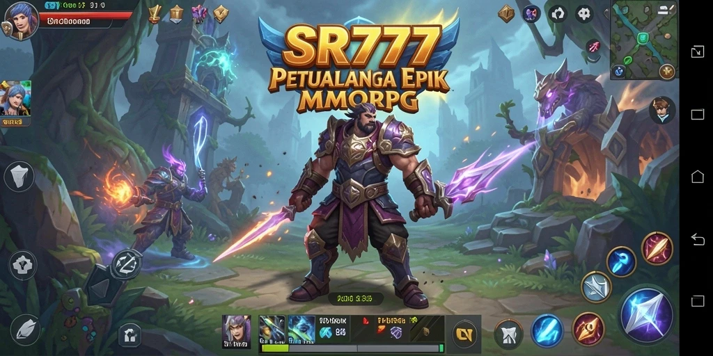 Gameplay menakjubkan di dunia MMORPG SR777 dengan petualangan seru.