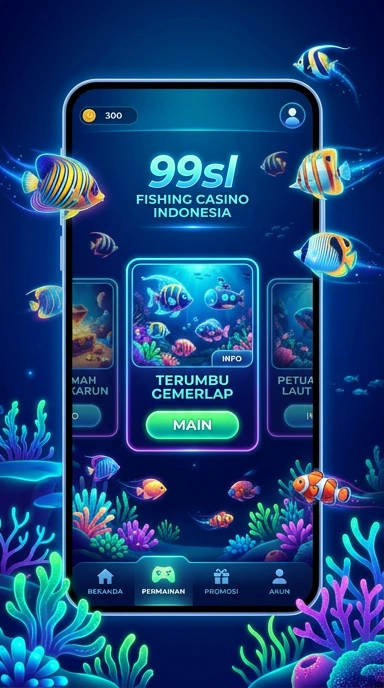 Tampilan antarmuka aplikasi 99sl yang sederhana.